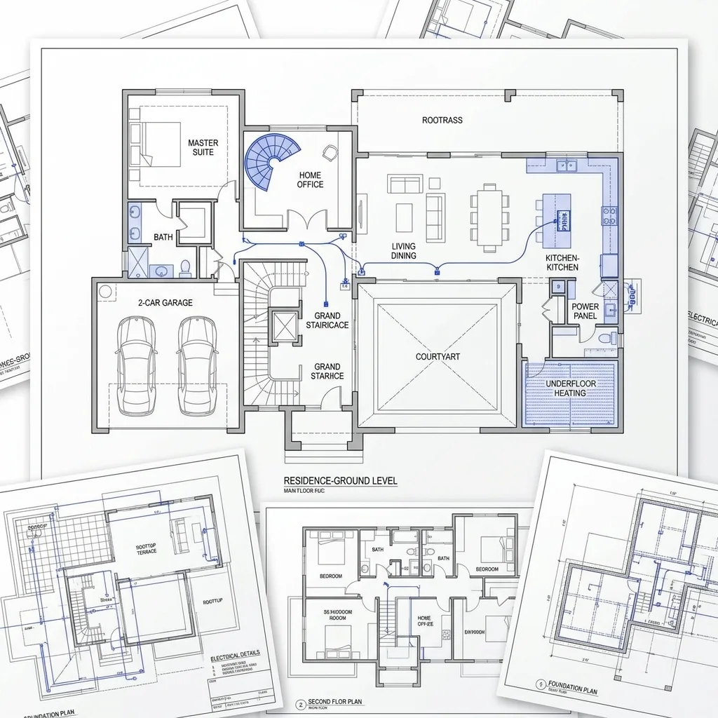Floor plan sketch